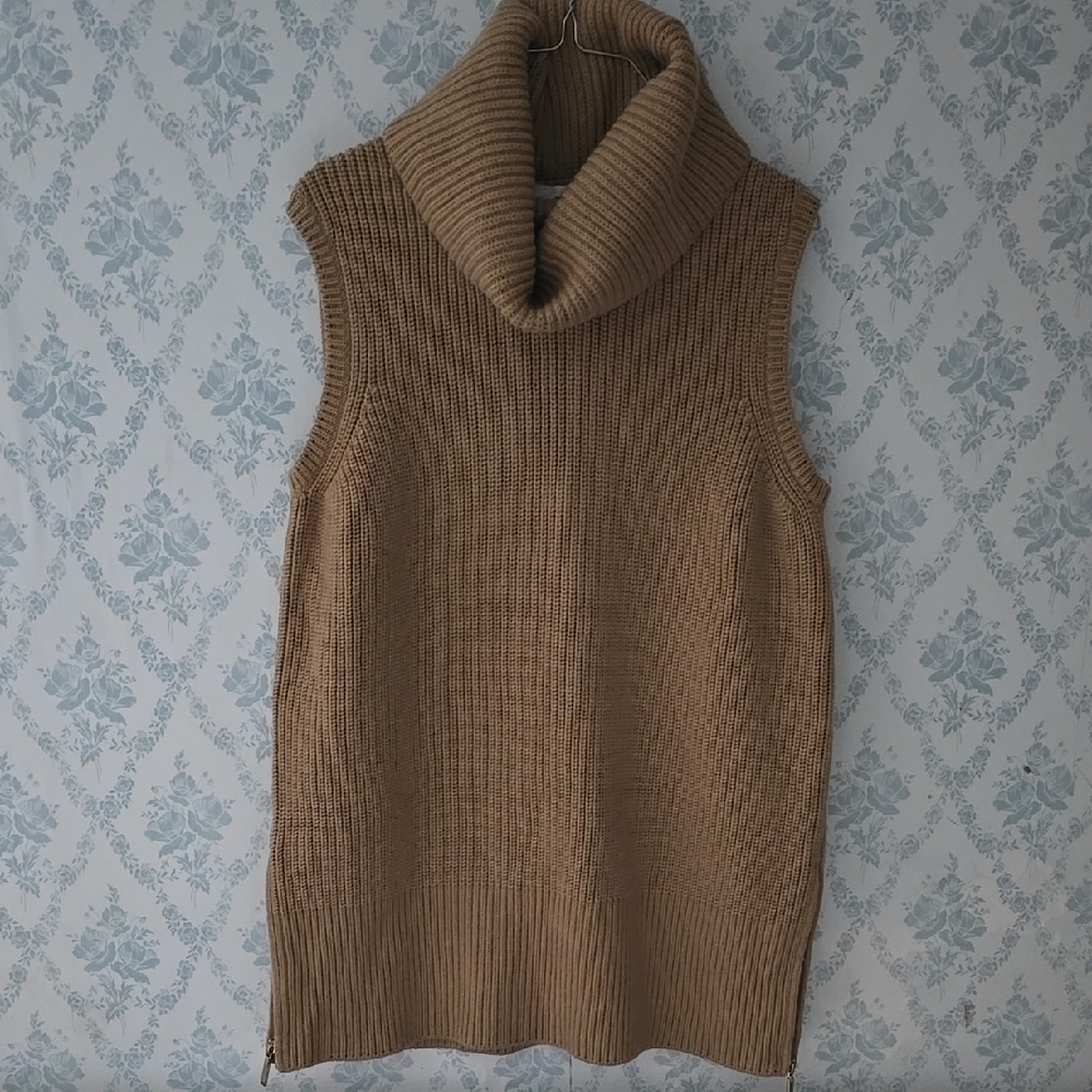 Boss Sleeveless Turtleneck Sweater